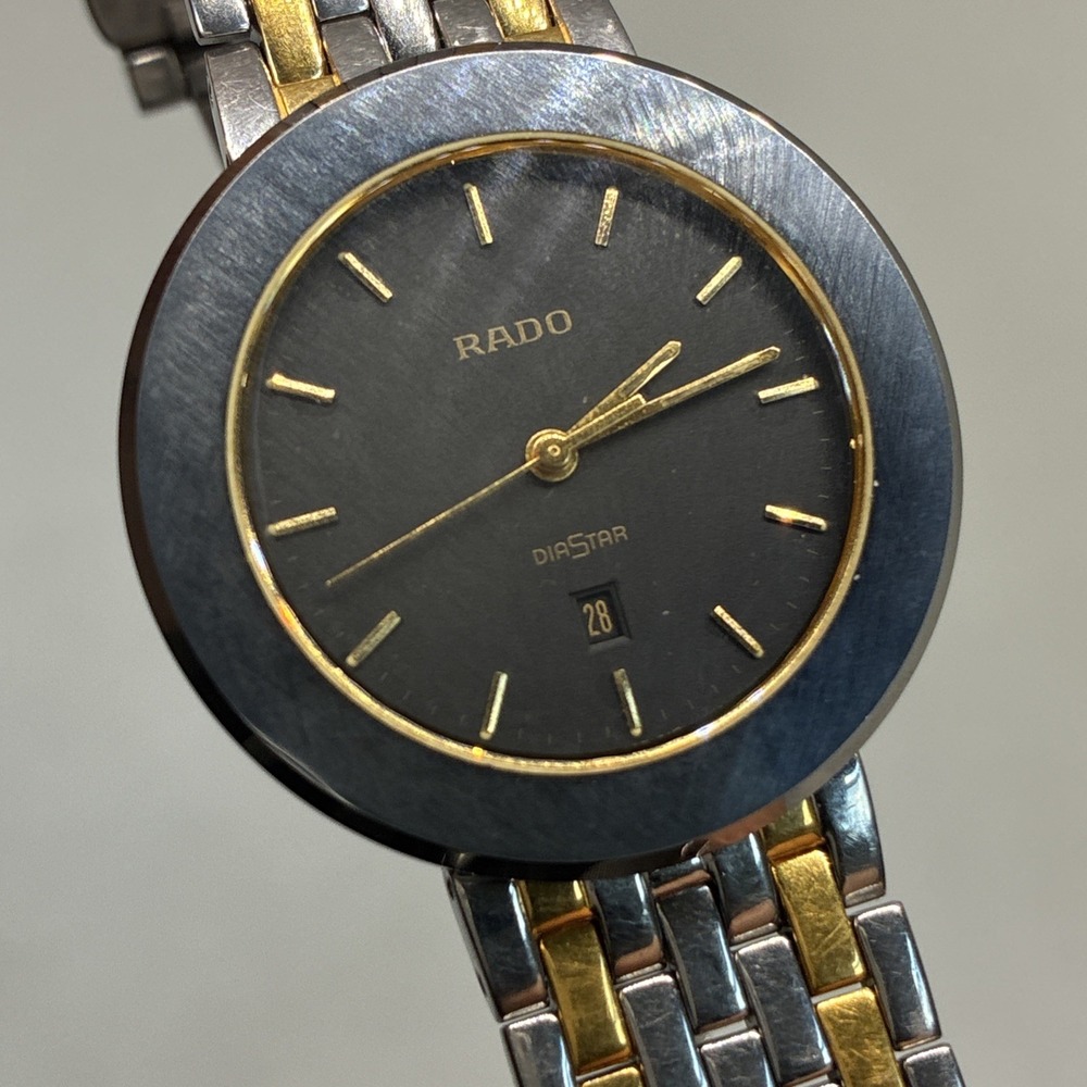 Rado Diastar Jubilee Men's Ceramic Ref. 152.0343.3 Two Tone - WORKING!